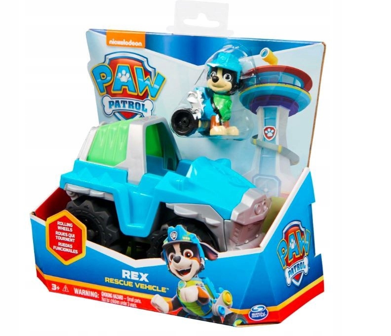 Nákladné auto - Pes Patrol Set Auto Vozidlo + Figurine Rex.6063452
