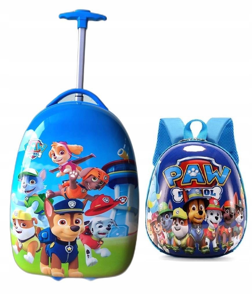 PSI Patrol Set Travel Suitcase Batoh Deti