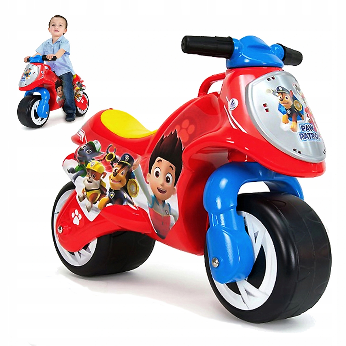 Paw Paw Patrol Motorek Chladnička Injusa Ride