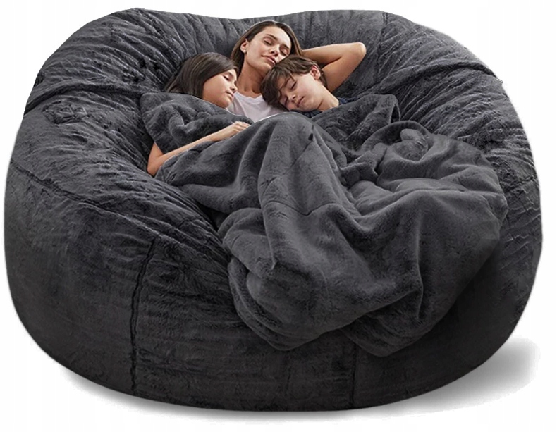 Lazy Pouf P18070 odtiene šedej