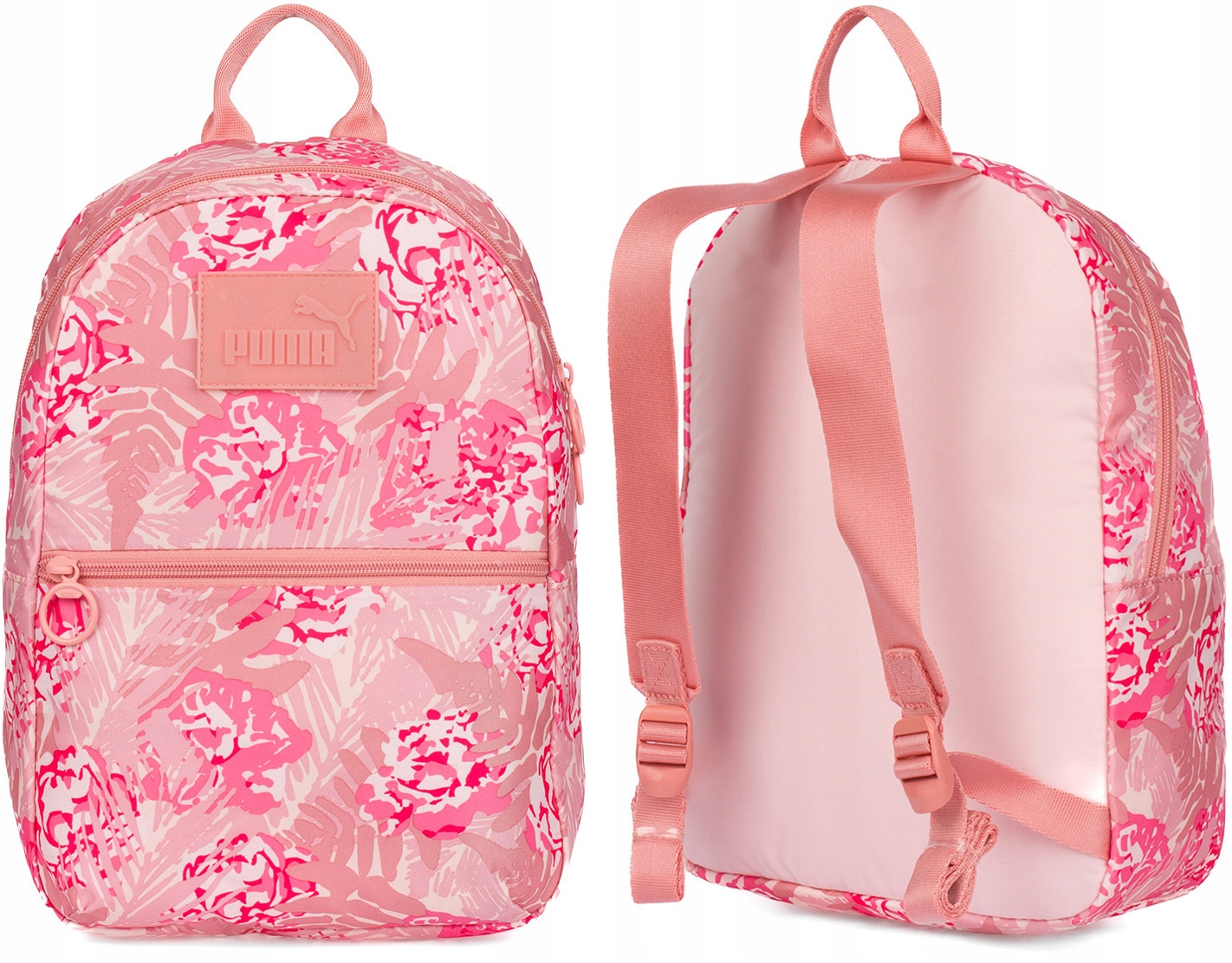 Stylový mestský batoh PUMA Core Pop v odtieni chalk pink