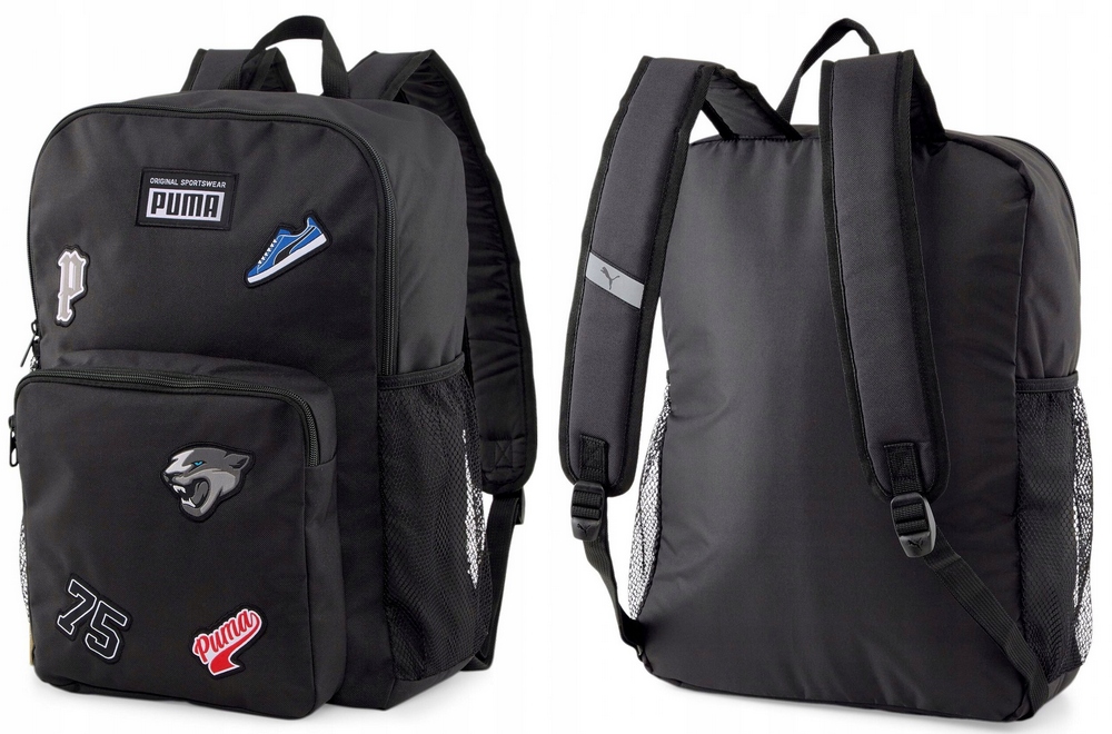 Viacúčelový batoh PUMA Patch Backpack s odolnosťou proti premoknutiu