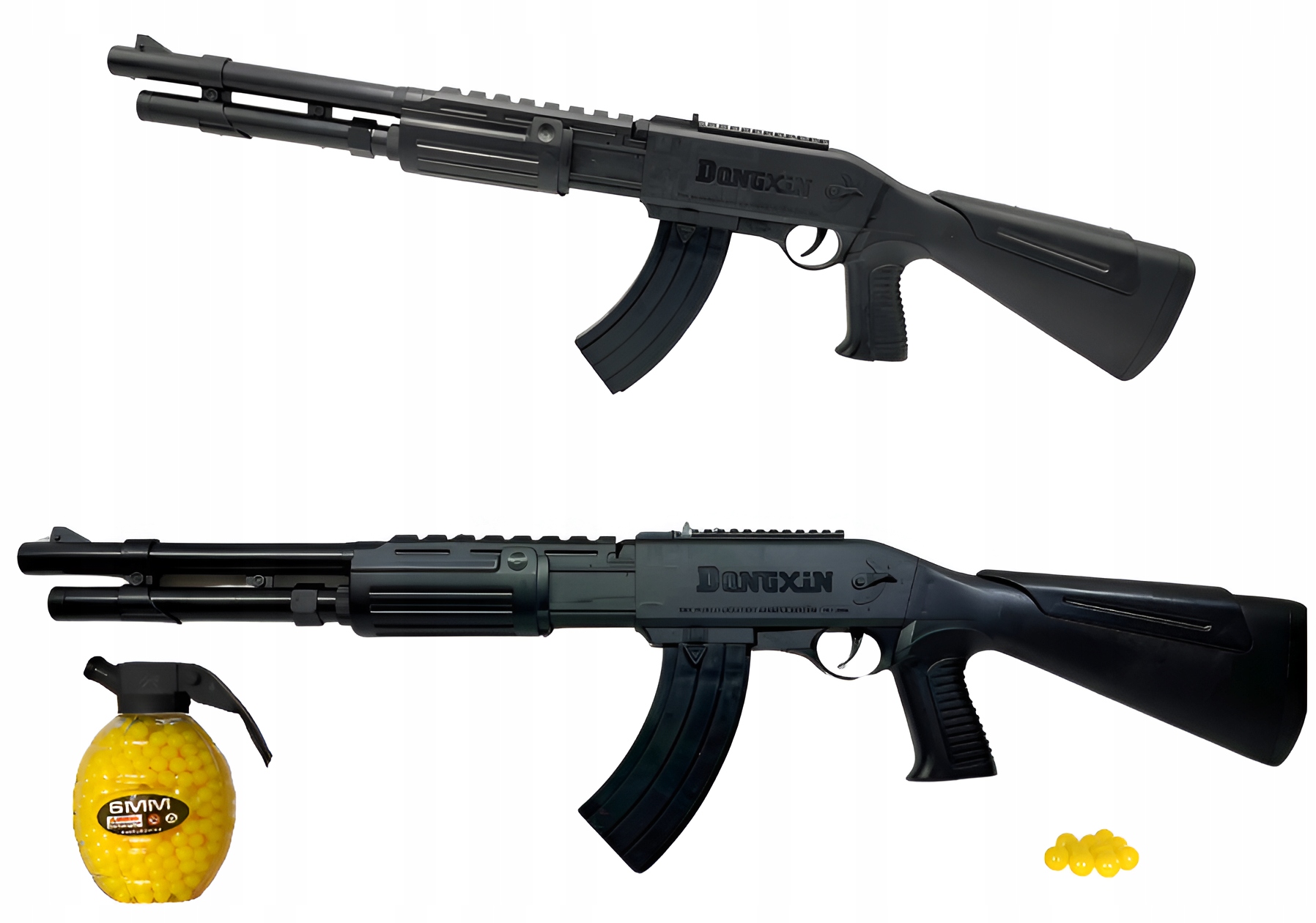 AK 47 PUŠKA S PLASTOVÝMI GULIČKAMI IMITÁCIA BROKOVICE AK47 ZBRAŇ