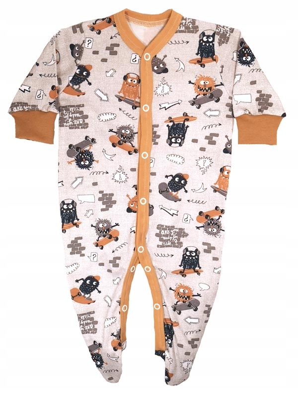 Dojčensky overal - PAJACYK AGMAX - Producent detského oblečenia 74 Multicolor