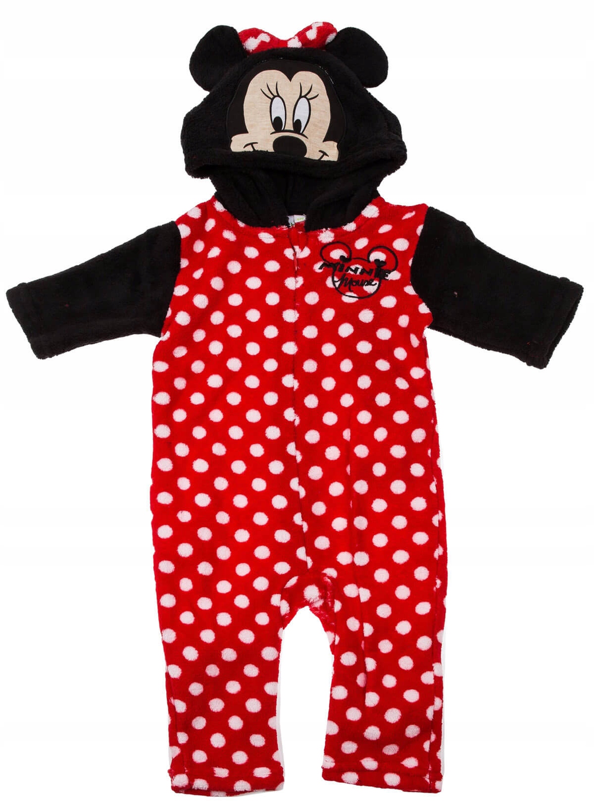 Dojčensky overal - PAJACKEK DISNEY 81 Biela, čierna, červená
