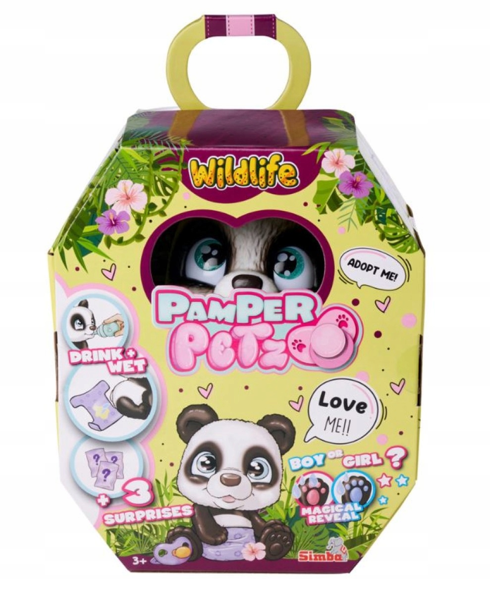 PampPer Petz Panda zo Simbovho gangu s plienkami