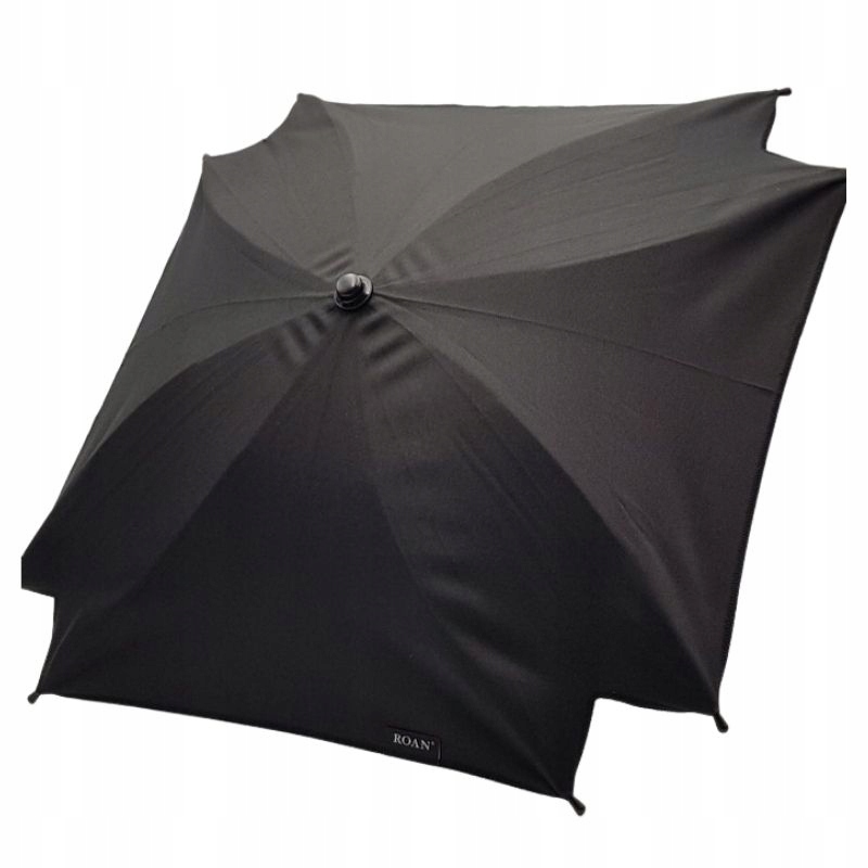 Dáždnik na kočík - Roan kočík dáždnik, kol. Black.