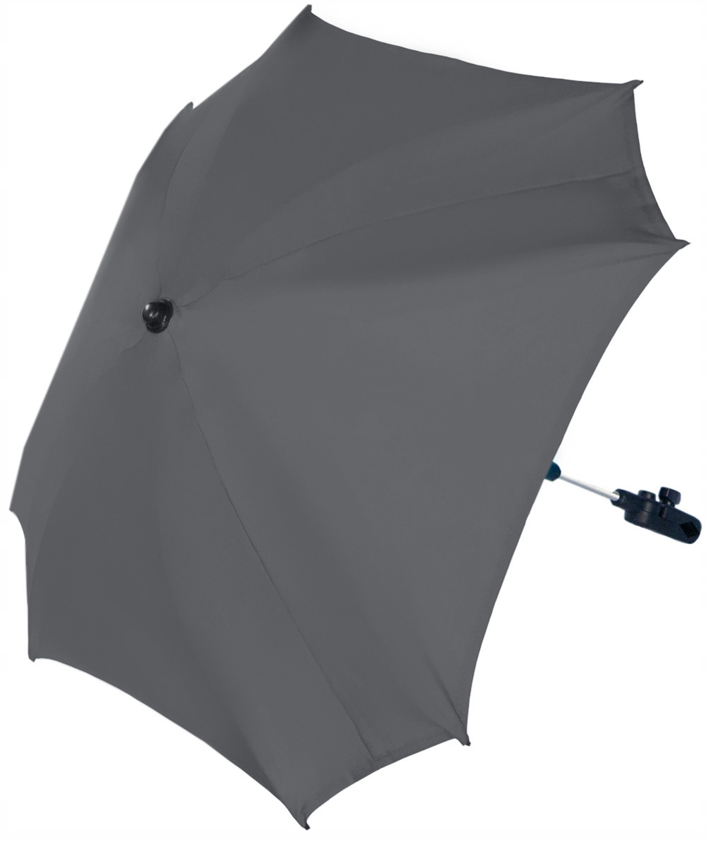 Dáždnik pre Pram poľský produkt Matpol Gray Square 73 cm šedá