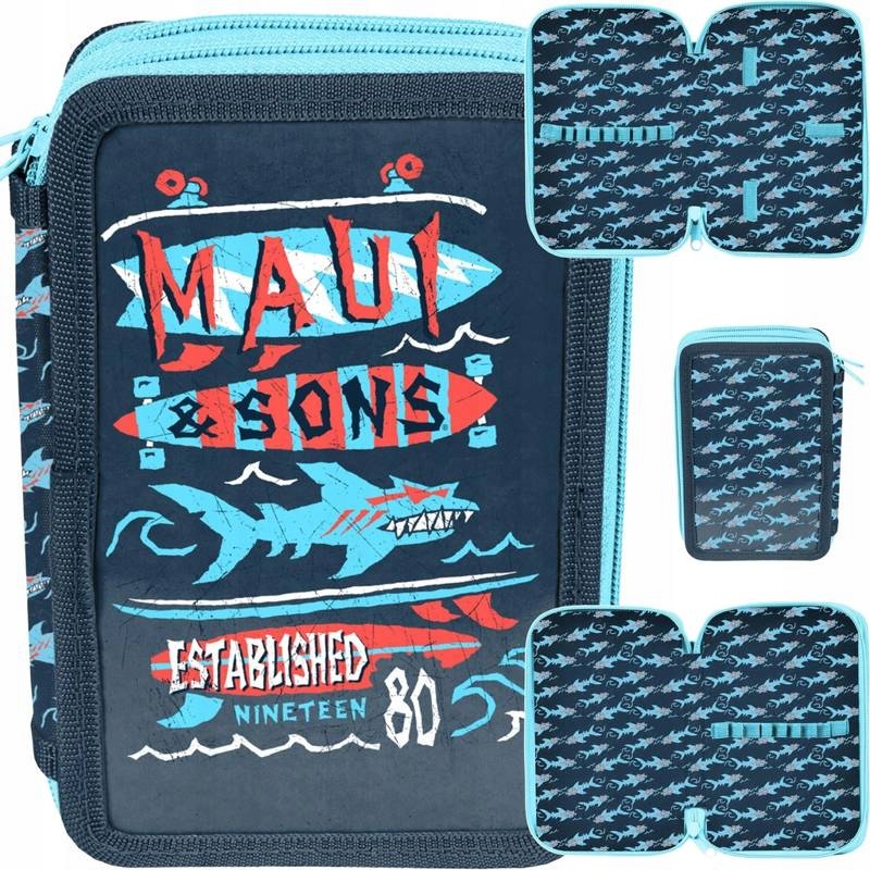 Školský peračník - Batman Hero Black School Bag (22 x 12 x 3 C