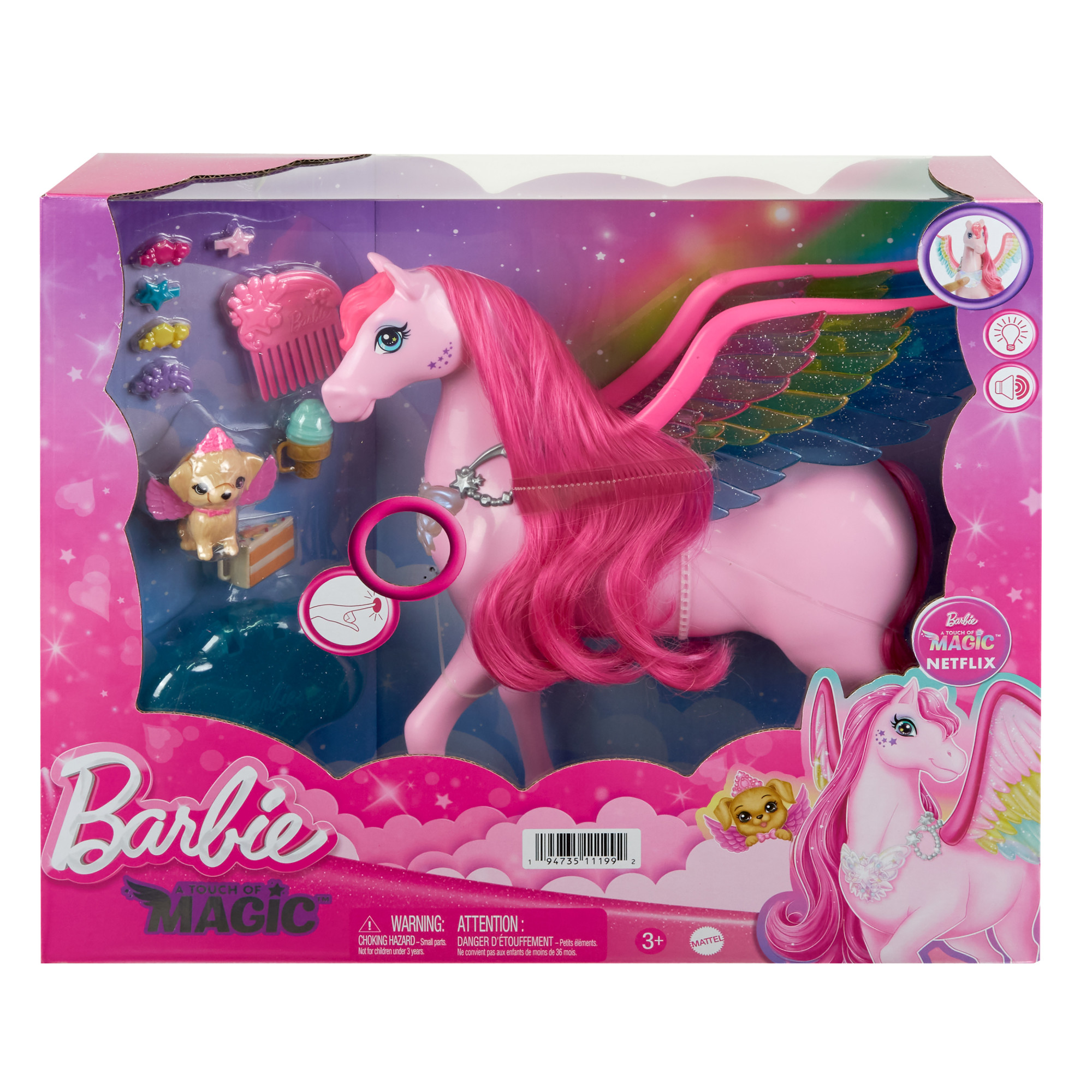 Mattel Barbie a malý Pegasus: Kúzelnícky HLC40