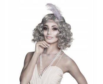 Kostým, maska - Boland 86197 Geister Flapp Wig Gray, Gray.