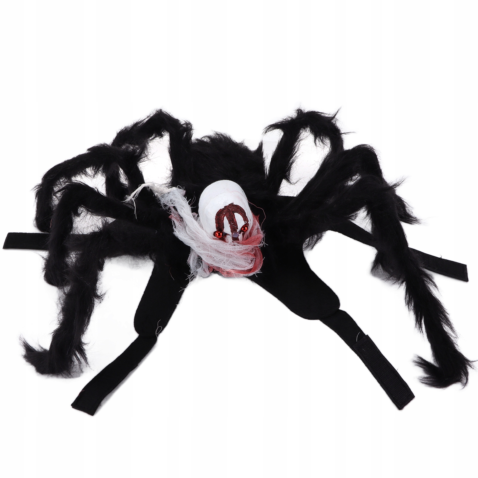 Nastaviteľný halloweensky kostým v tvare pavúka pre psov a mačky