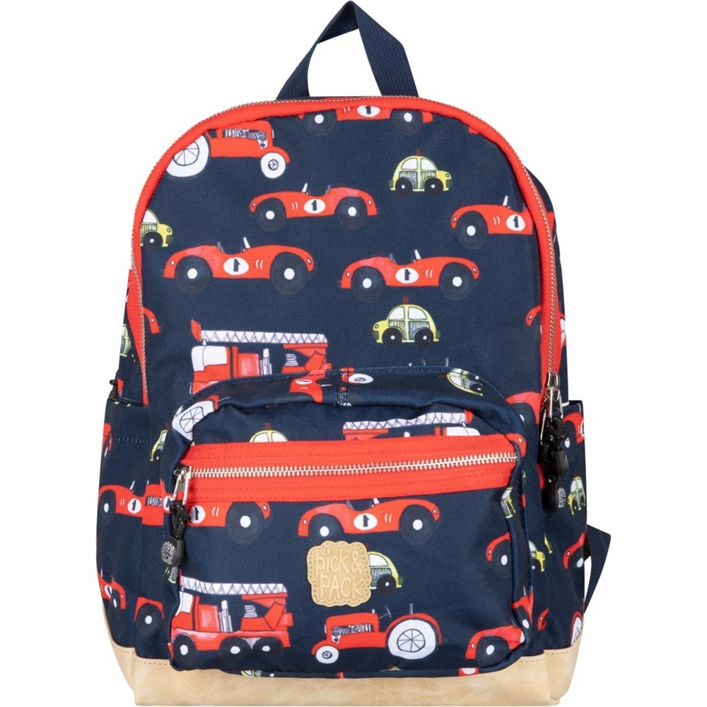 Predškolský batoh - Pick & Pack Cars batoh M tmavo modrá