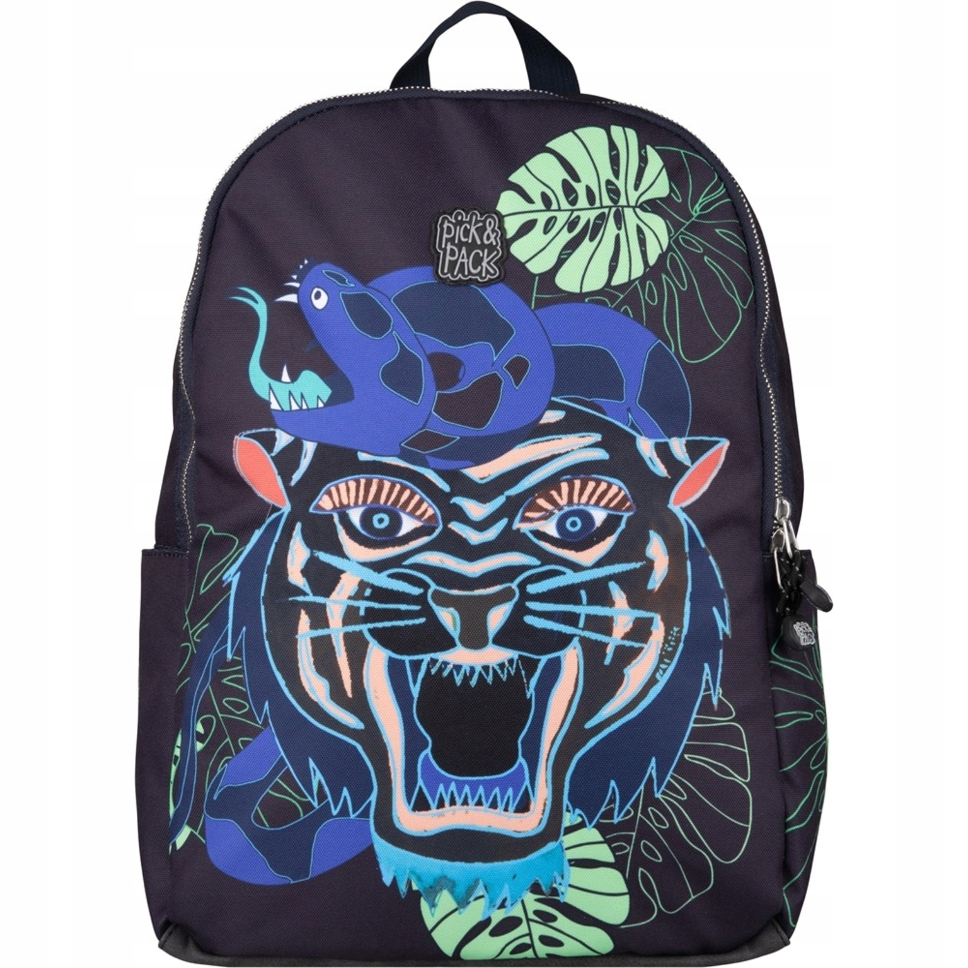 Predškolský batoh - Pick & Pack tiger batoh l čierny