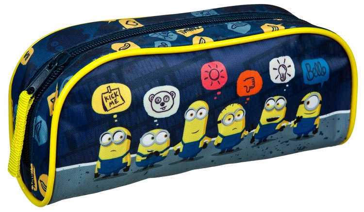 Školský peračník - Jeden -chamberový prípad Case Minionki Undercover