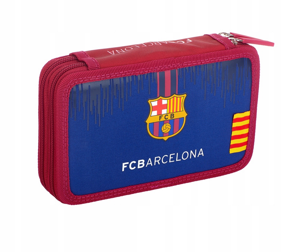 Školský peračník - Puzdro s dvojitým ceruzkou s barcelonovým vybavením FC-236 FC