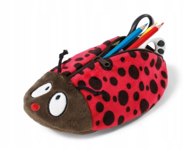 Školský peračník - Cencle puzdro s vreckovým figurínom vlákna ladybug