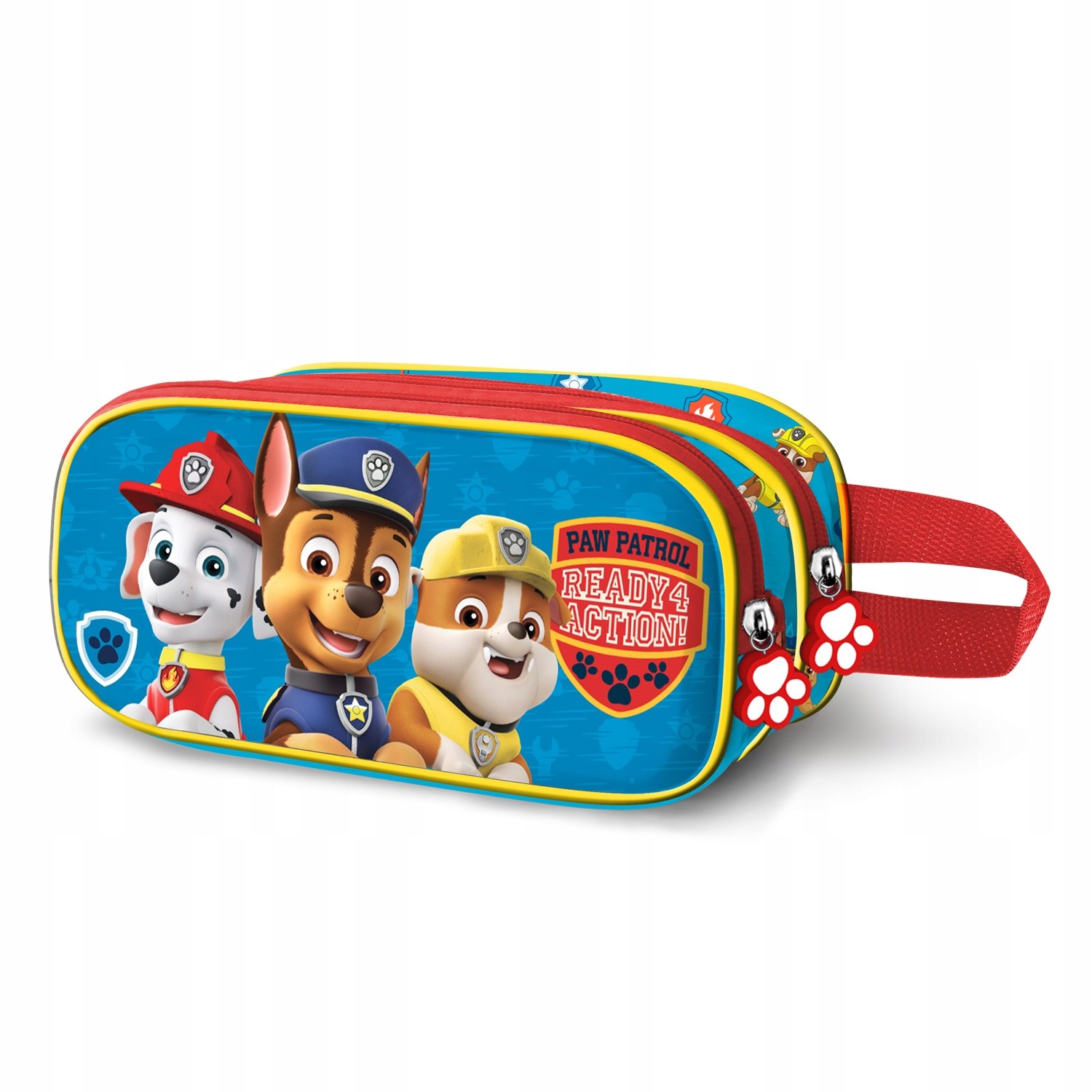 Dvojkomorový školský peračník 3D Paw Patrol vrecúško