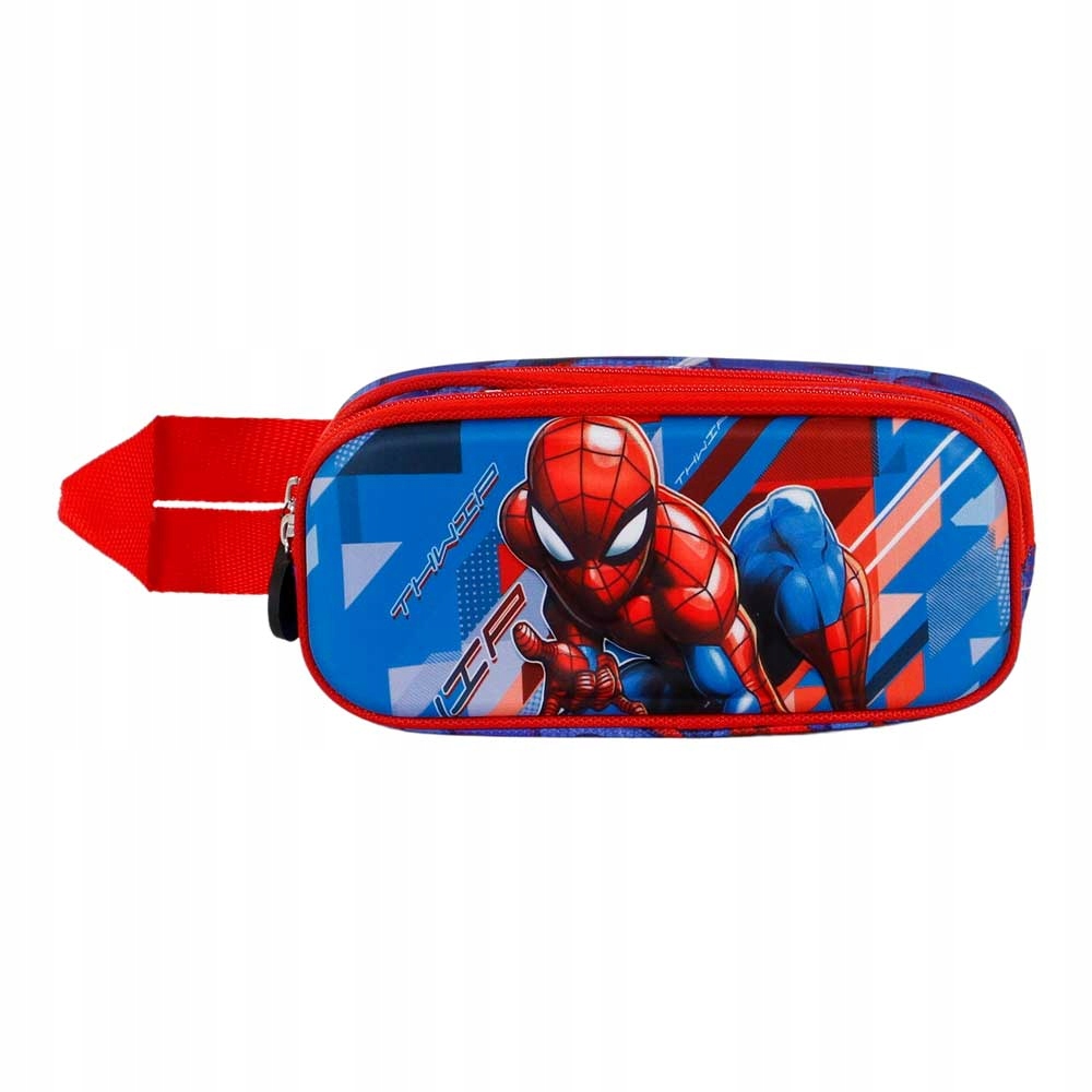Školský peračník - Dvoj prípadová škola Cencil Case 3d Spiderman Schet