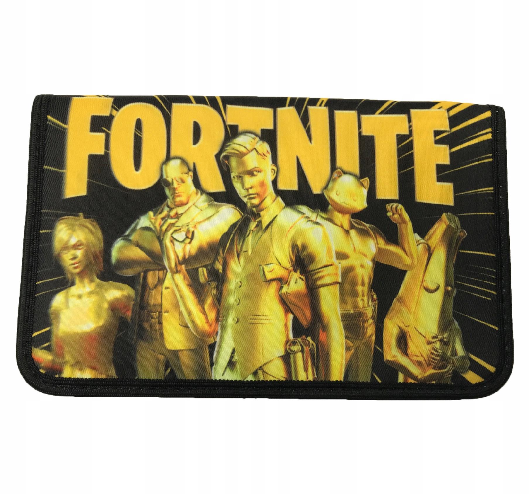 Školský peračník - Fortnite Golden -Pase School Cencil Case
