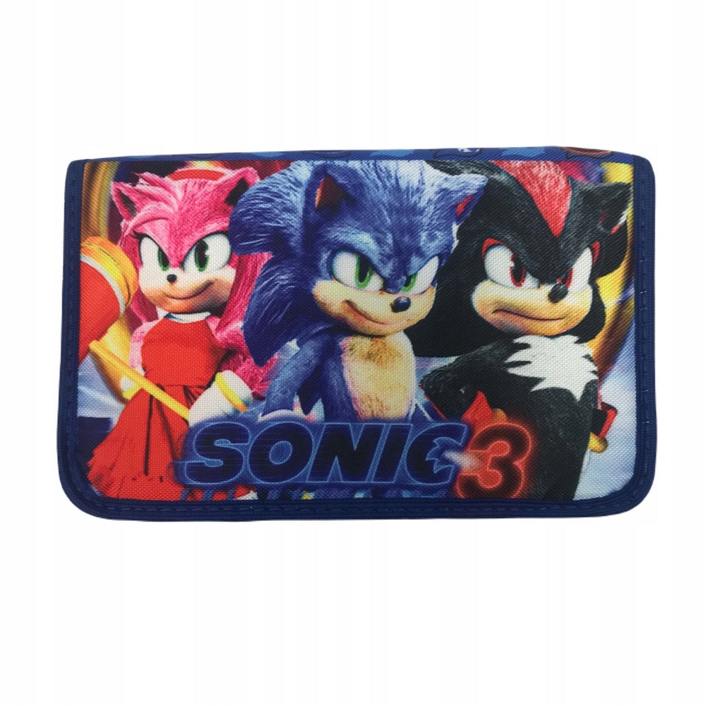 Školský peračník - Sonic skladacie ceruzky puzdro Sonic 3