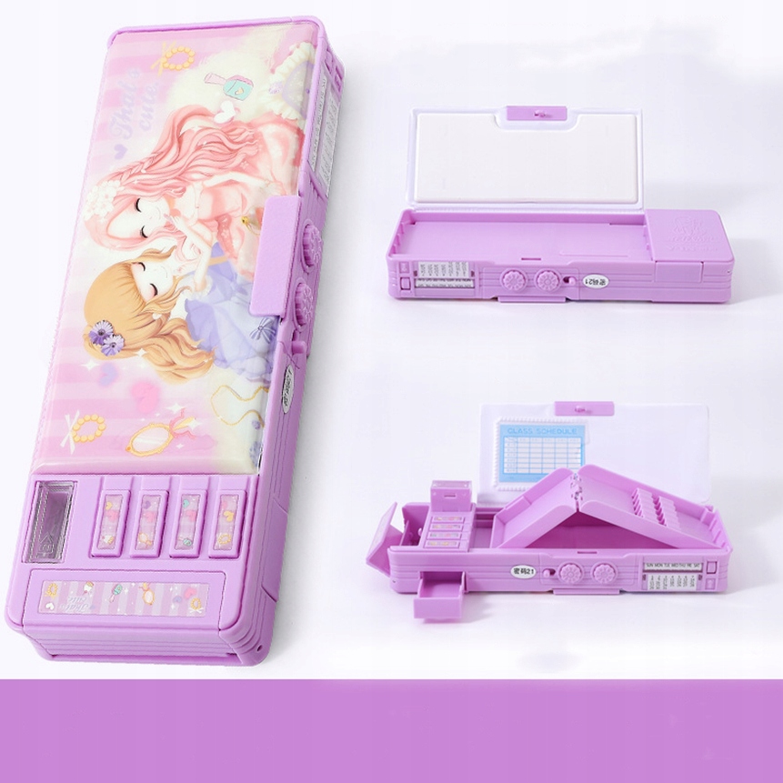 Školský peračník - Prípady ceruzky Materiál escolárny jednorožec kawaii estuch
