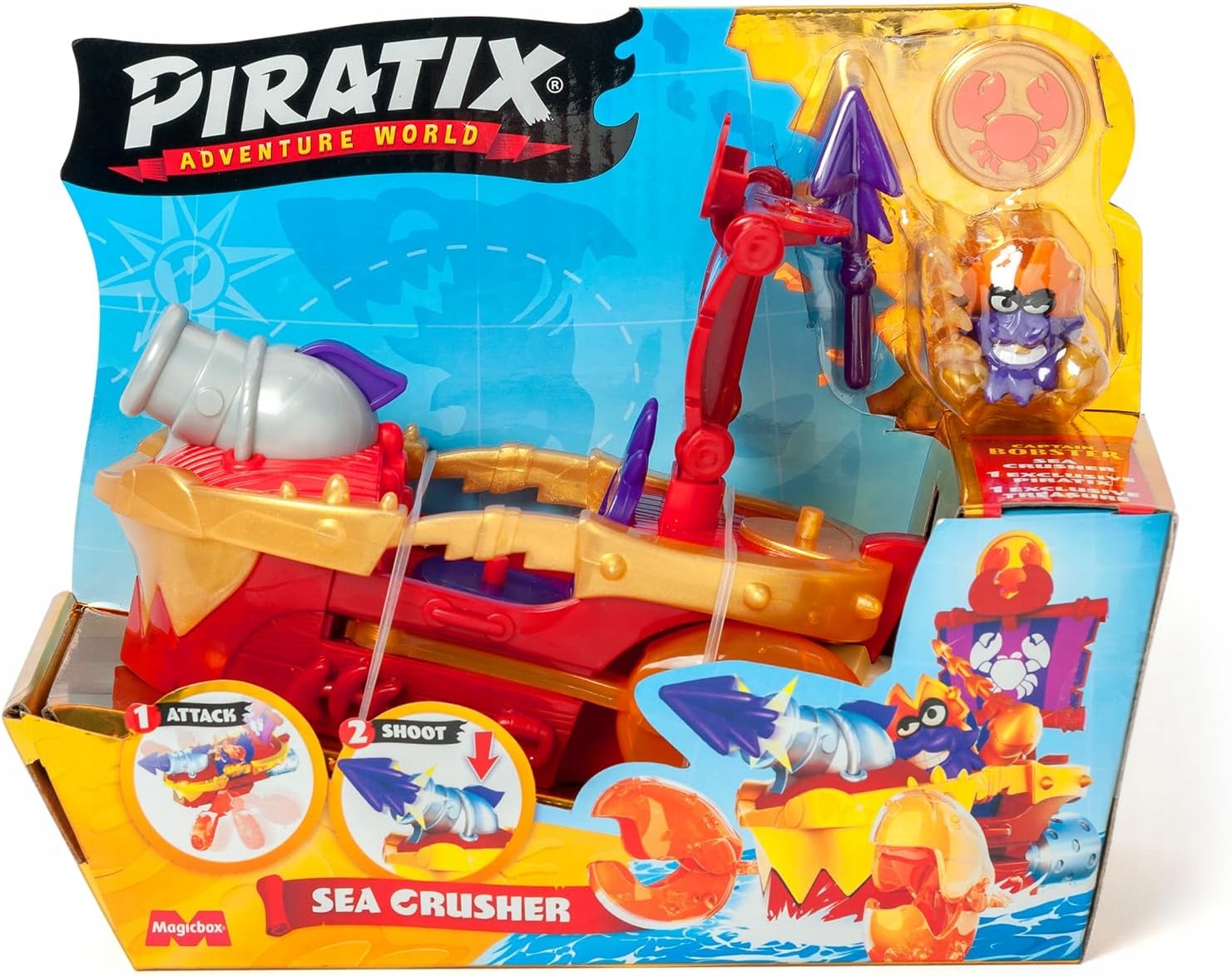 Piratix S Playset Sea Crusher