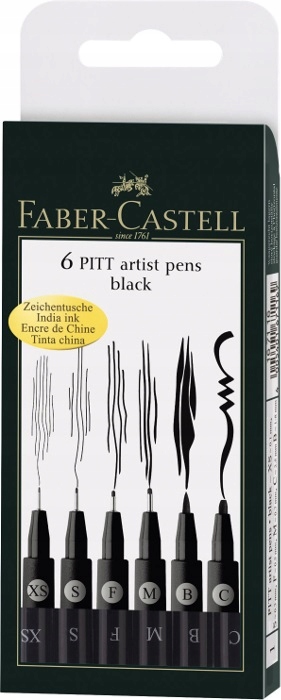 Piski Faber-Castell 6 ks.