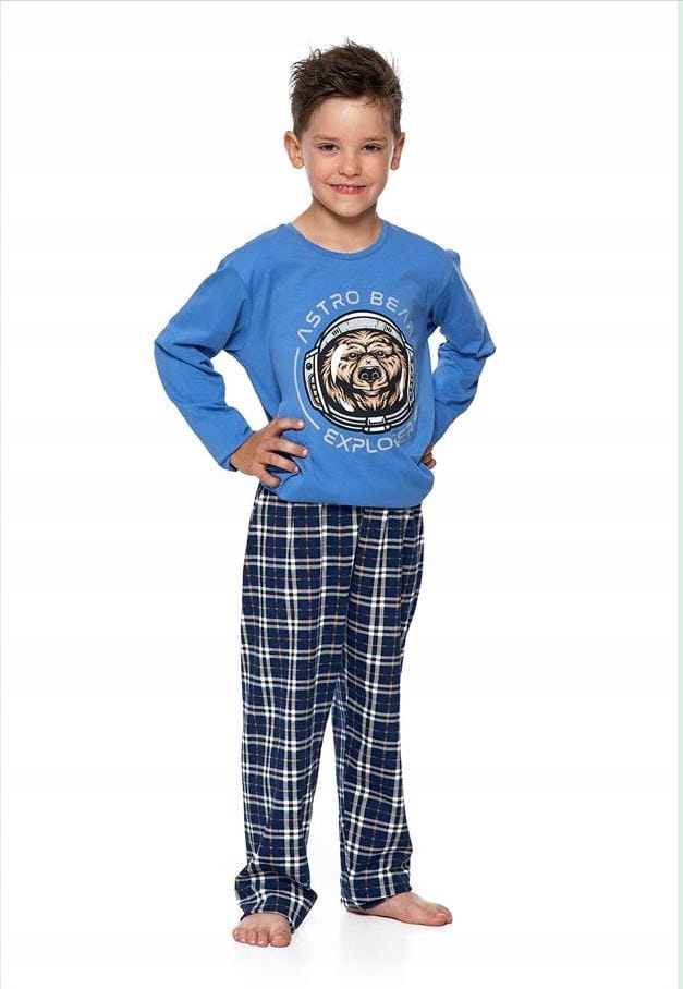Pyžamo, župán - Moraj pyžamá Veľkosť 134 NAVY BLUE, BLUE, MULTI -COLED