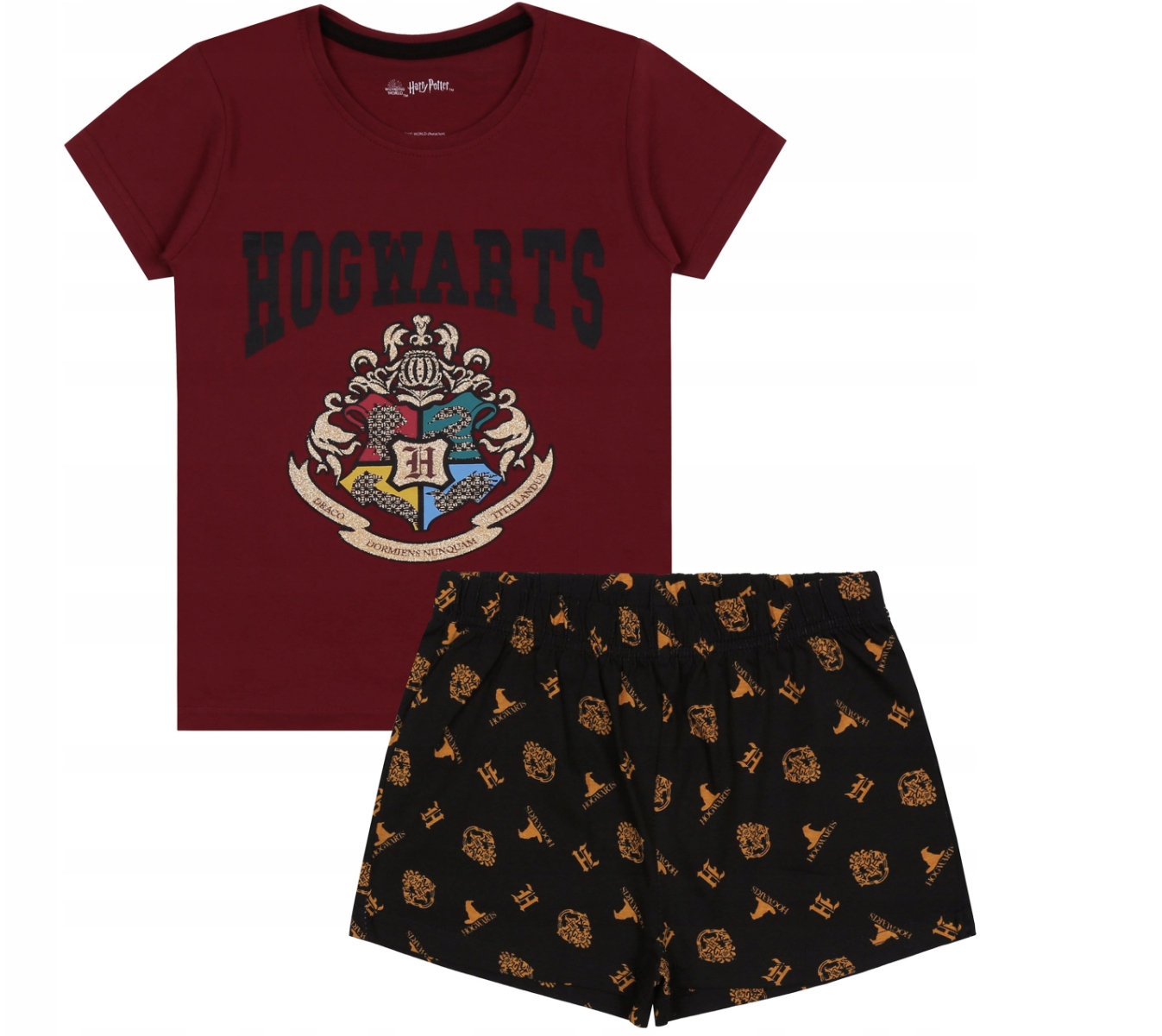 Pyžamo, župán - Harry Potter pyžamy veľkosť 140 červená