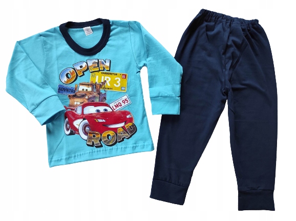 Pyžamo, župán - Pyžama poľský výrobca OFK veľkosti 128 NAVY BLUE, BLUE, MULTIColor