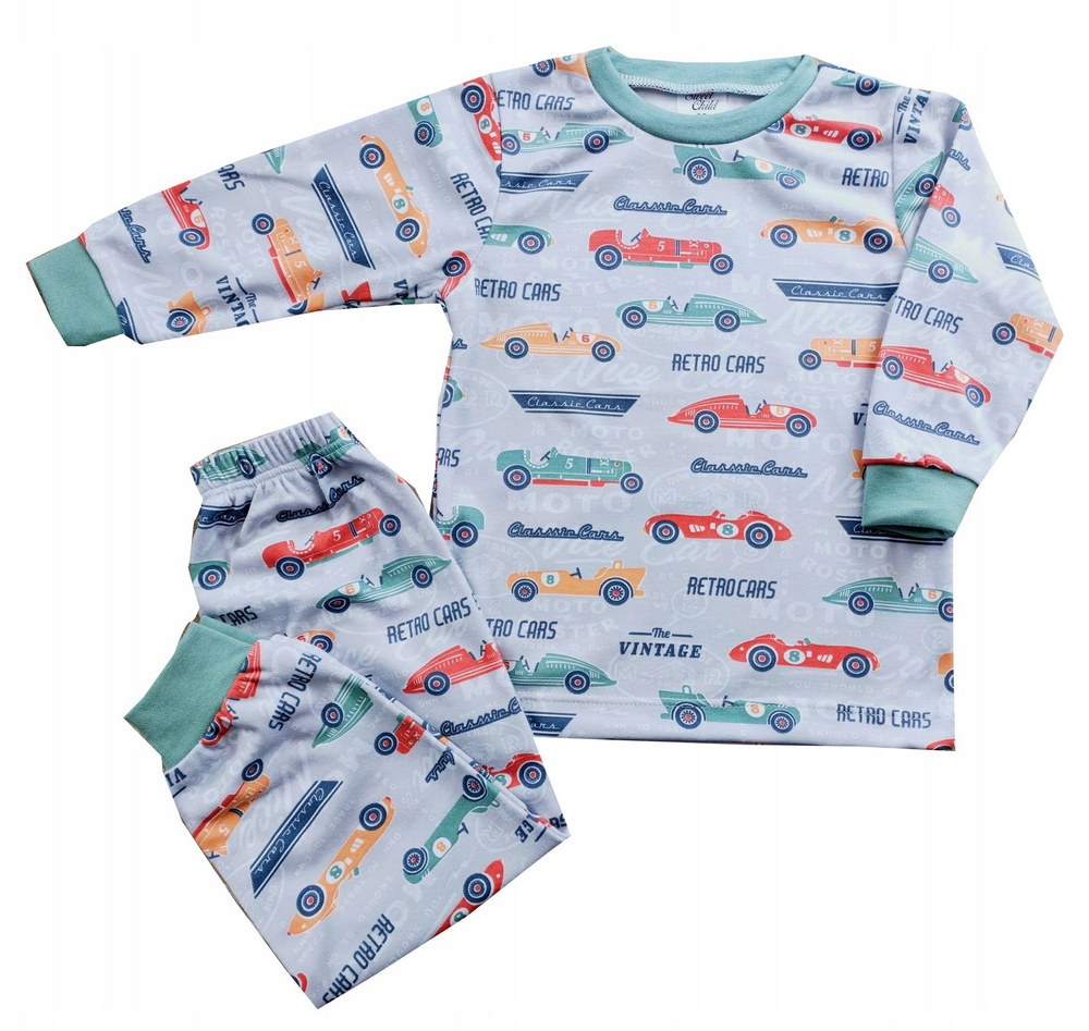 Pyžamo, župán - Sweetchild pyžamá veľkosť 110 khaki, meď, šedá, žltá