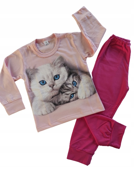 Pyžamo, župán - Pyžama poľský producent OFK veľkosti 152 Pink, viacstored