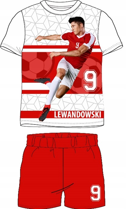 Pyžamo, župán - Eplusm pyžamá veľkosť 122 biela, červená, viacnásobná