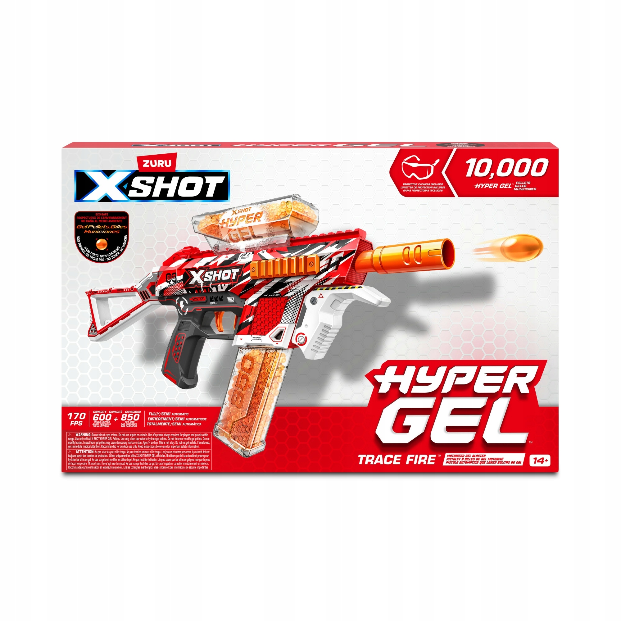 ZURU X-Shot Hyper Gel Gun Orange