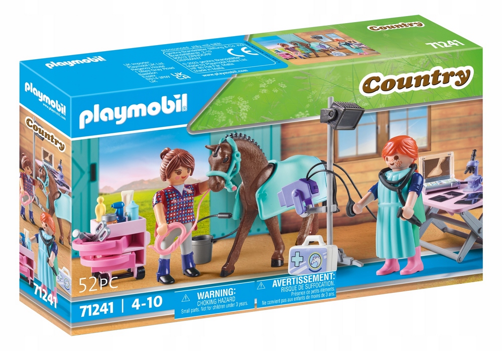 Stavebnica, slamky - PlayMobil 71241 pani Vet