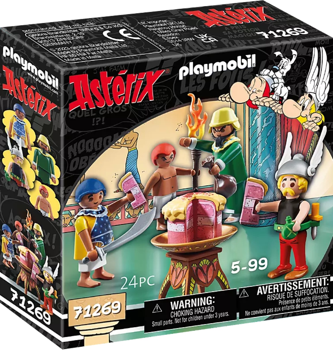 PLAYMOBIL 71269 Asterixova otrávená torta s Pyramídonisou