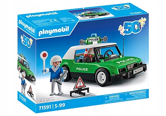 PLAYMOBIL 71591 Klasické policajné auto
