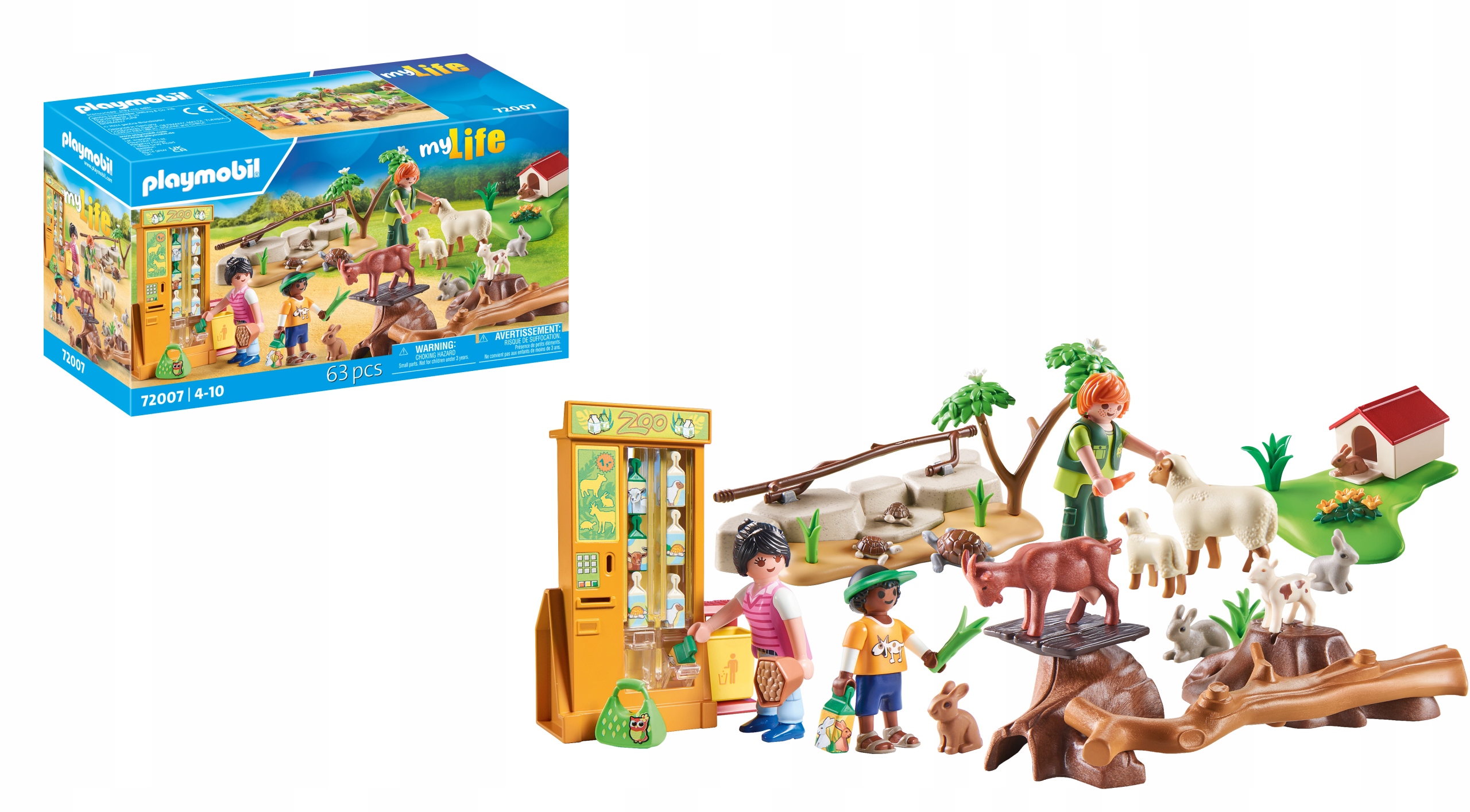 Playmobil 72007 Zoo s kontaktnými zvieratami
