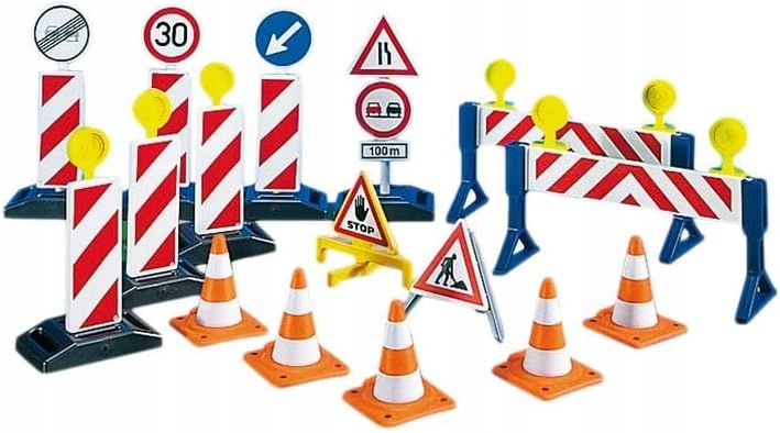 Súprava značiek Playmobil City Road 7280