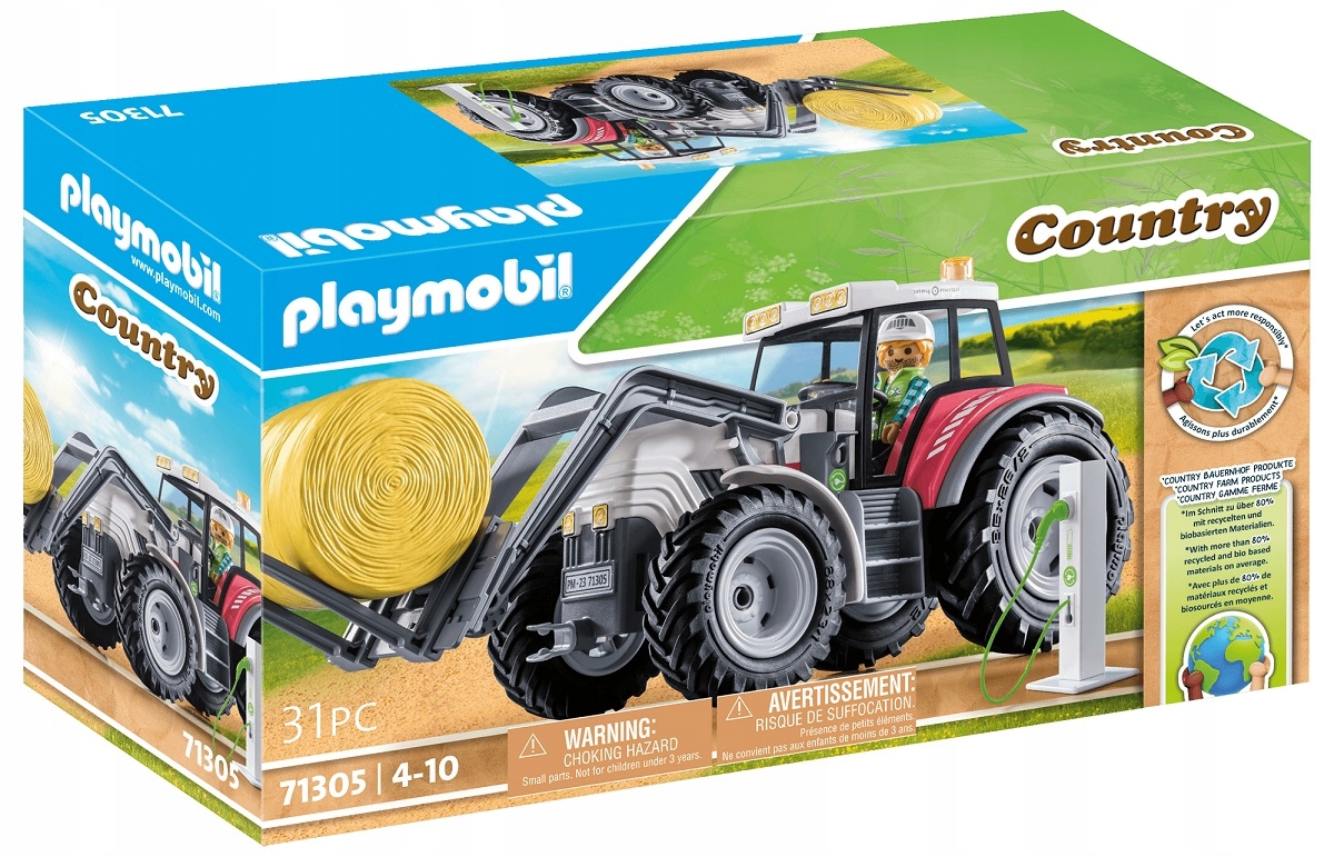 Playmobil Country 71305 Veľký traktor