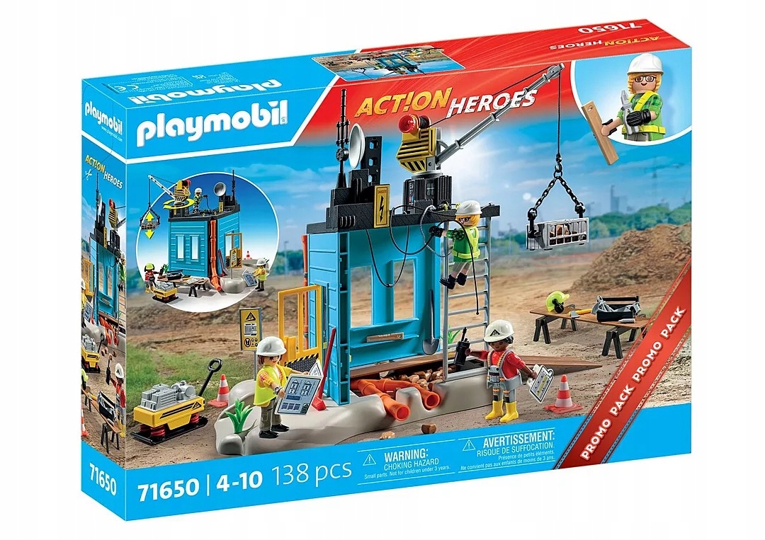 PLAYMOBIL ACT!ON HEROES 71650 STAVENISKO