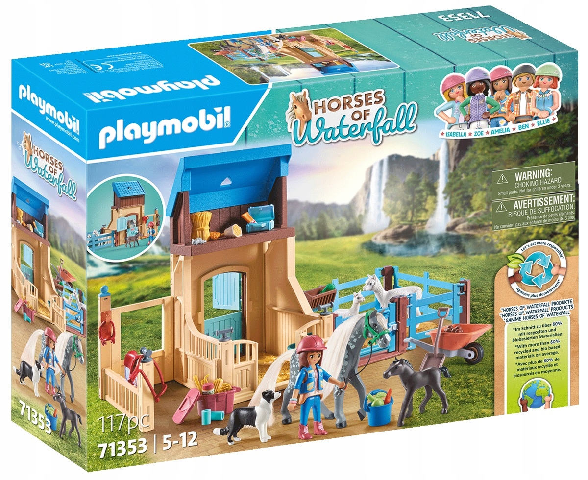 PLAYMOBIL AMELIA A WHISPER SO STAJOVOU DOSKOU 71353