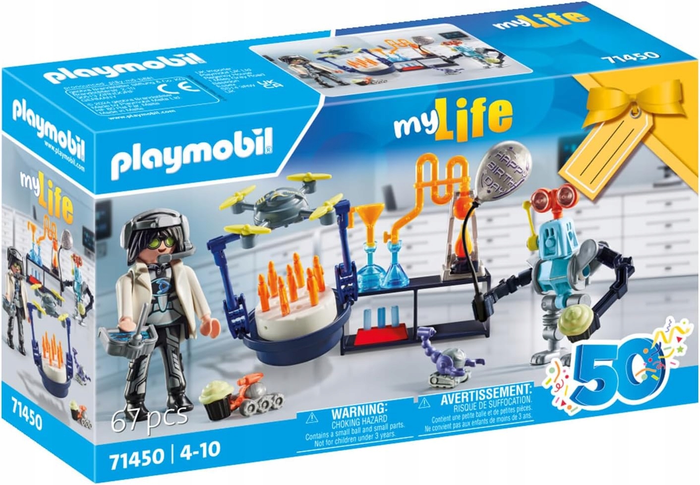 PLAYMOBIL MYLIFE 71450 VEDEC S ROBOTMI