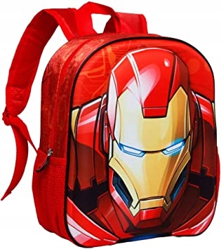 Predškolský batoh - 3D batoh predškolskej licencie - Iron Man