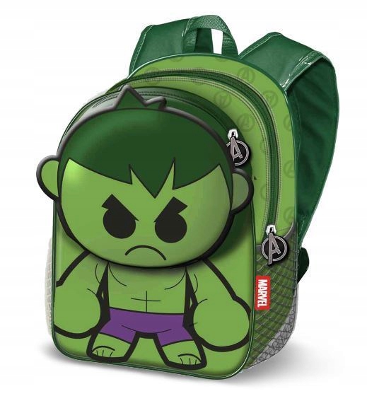 Predškolský batoh - Batoh Hulk (28 cm) 3D