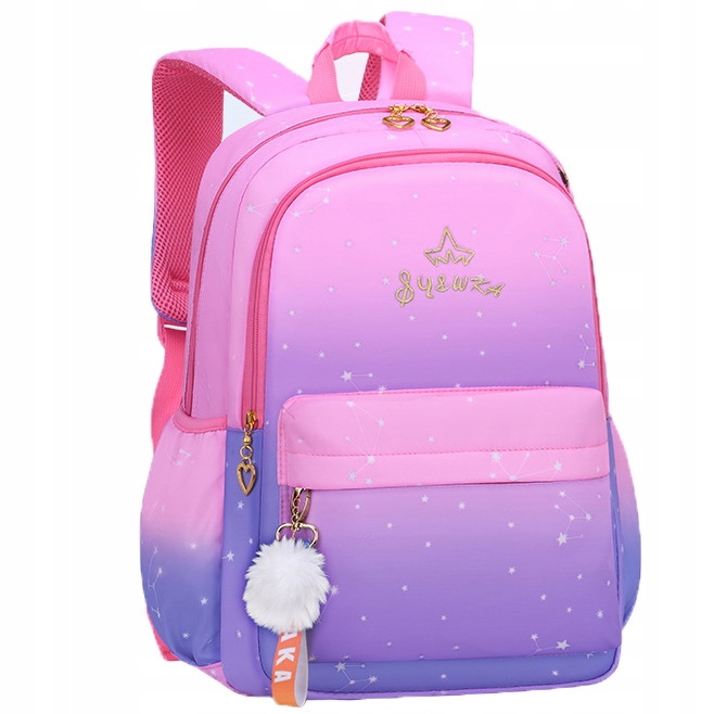 Školský batoh Pink Purple Ombre trieda 1-3