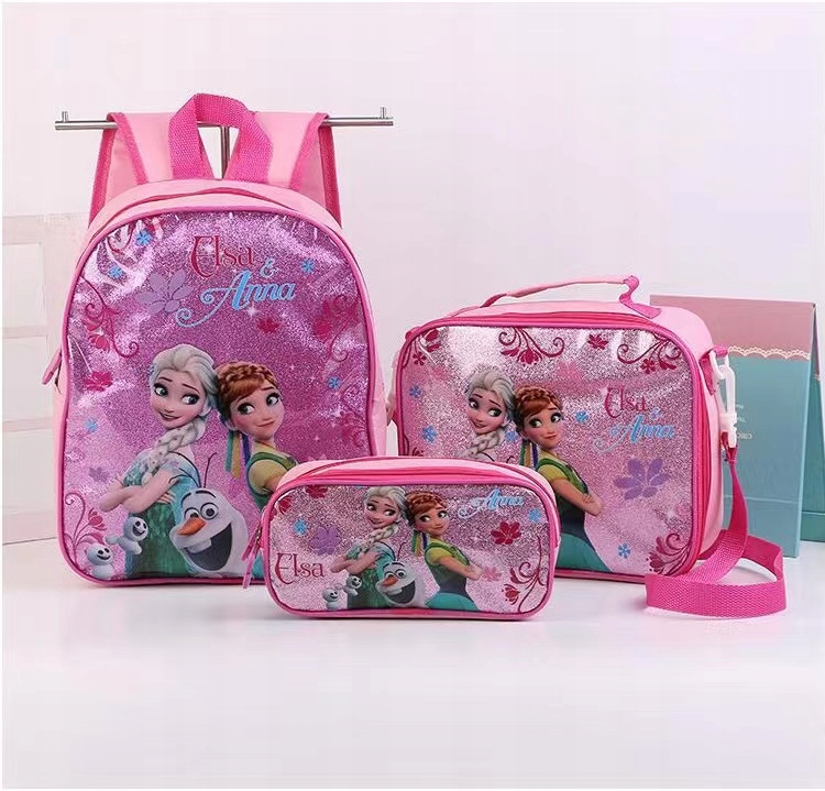 Predškolský batoh - Predškolská batohová ľadová pôda Anna Elsa Olaf