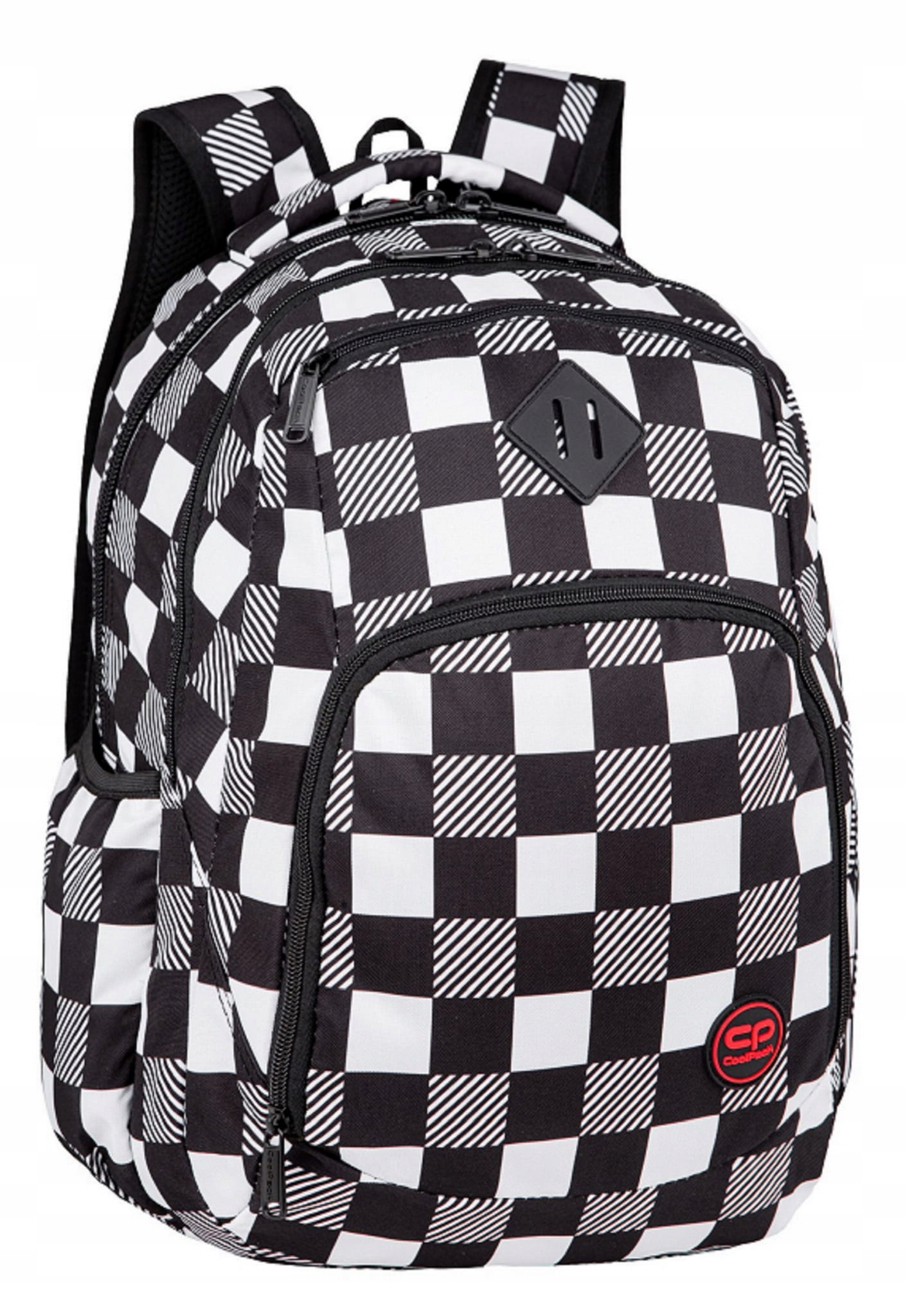 Coolpack School Batoh Checkerboard Chessboard +Plán