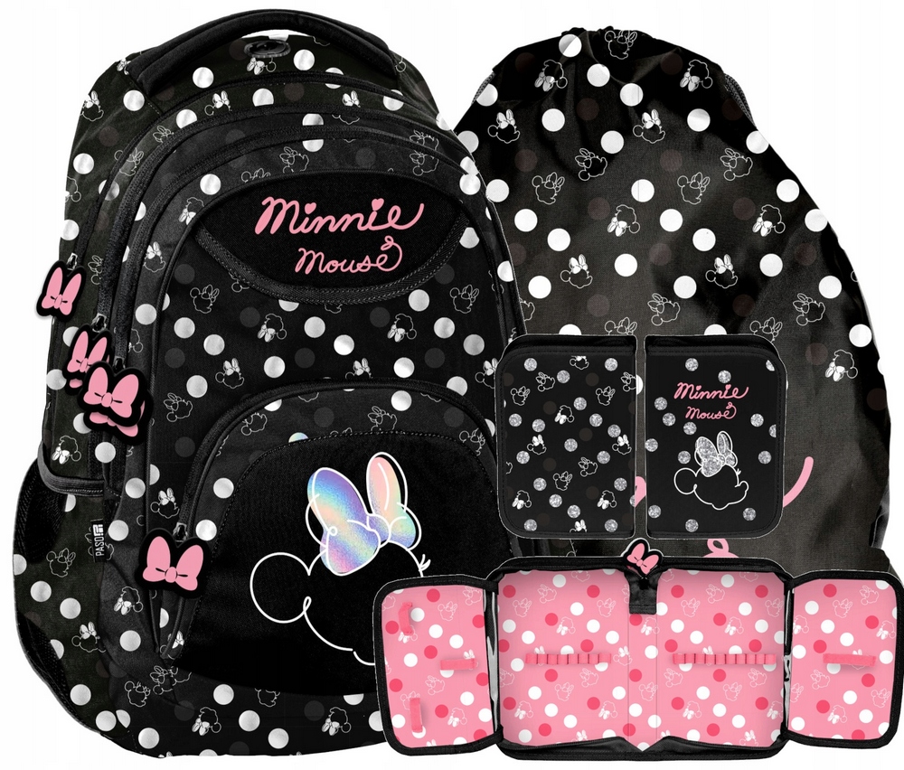 Školský batoh pre dievčenskú myš Minnie Paso
